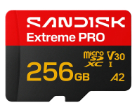 Karta pamięci Sandisk 256GB microSDXC Extreme Pro UHS-I 250/170 MB/s